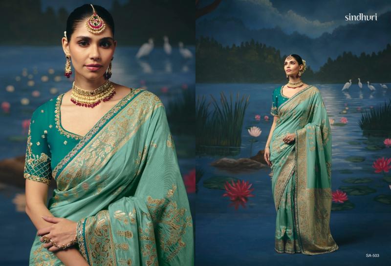 Kimora Raas Leela catalog top 10 saree wholesaler in surat - Sanvari Fashion