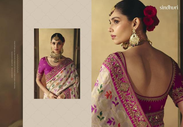Kimora Suhaag Catalog saree borders wholesale - Sanvari Fashion