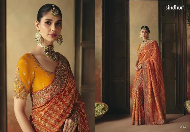Kimora Suhaag Catalog saree borders wholesale - Sanvari Fashion