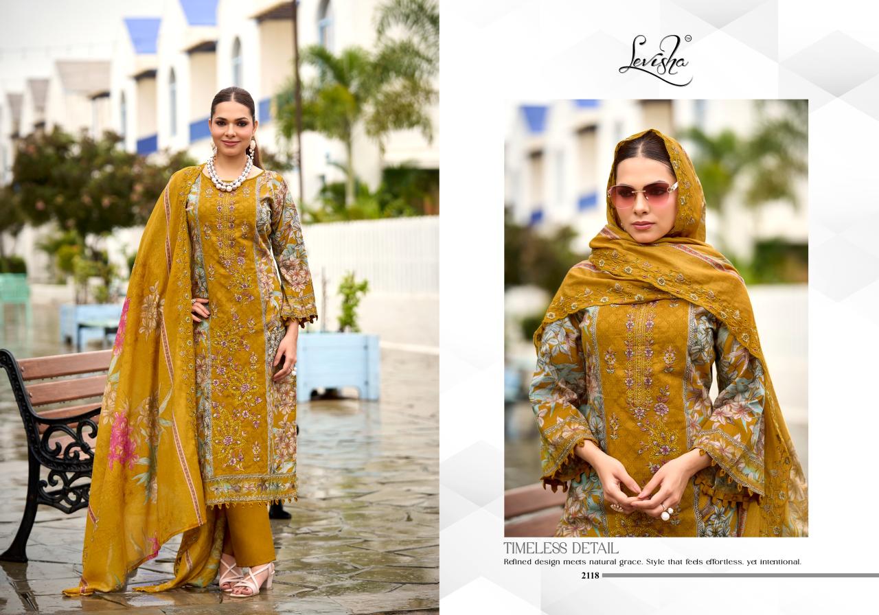 Levisha Madhubala vol 21 catalog wholesale ladies dress material market in surat - Sanvari Fashion