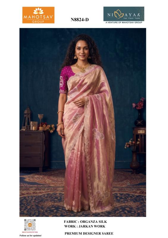 Mahotsav Nimaya Sanskriti vol 1 catalog best wholesale saree shop in chennai - Sanvari Fashion