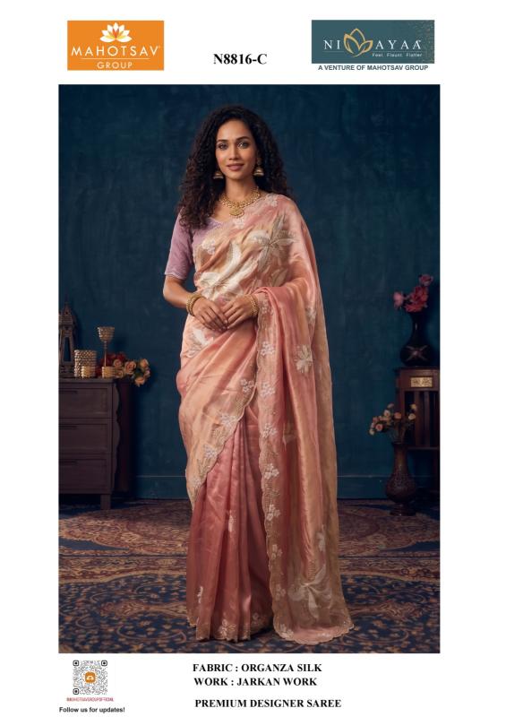 Mahotsav Nimaya Sanskriti vol 1 catalog best wholesale saree shop in chennai - Sanvari Fashion