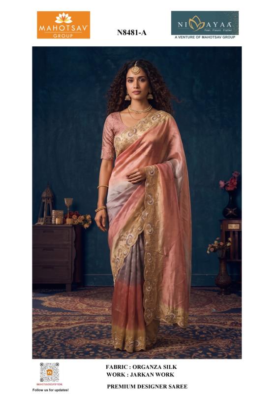 Mahotsav Nimaya Sanskriti vol 1 catalog best wholesale saree shop in chennai - Sanvari Fashion