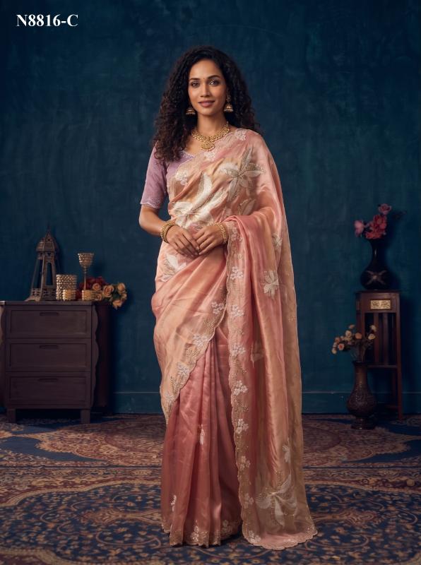 Mahotsav Nimaya Sanskriti vol 1 catalog best wholesale saree shop in chennai - Sanvari Fashion