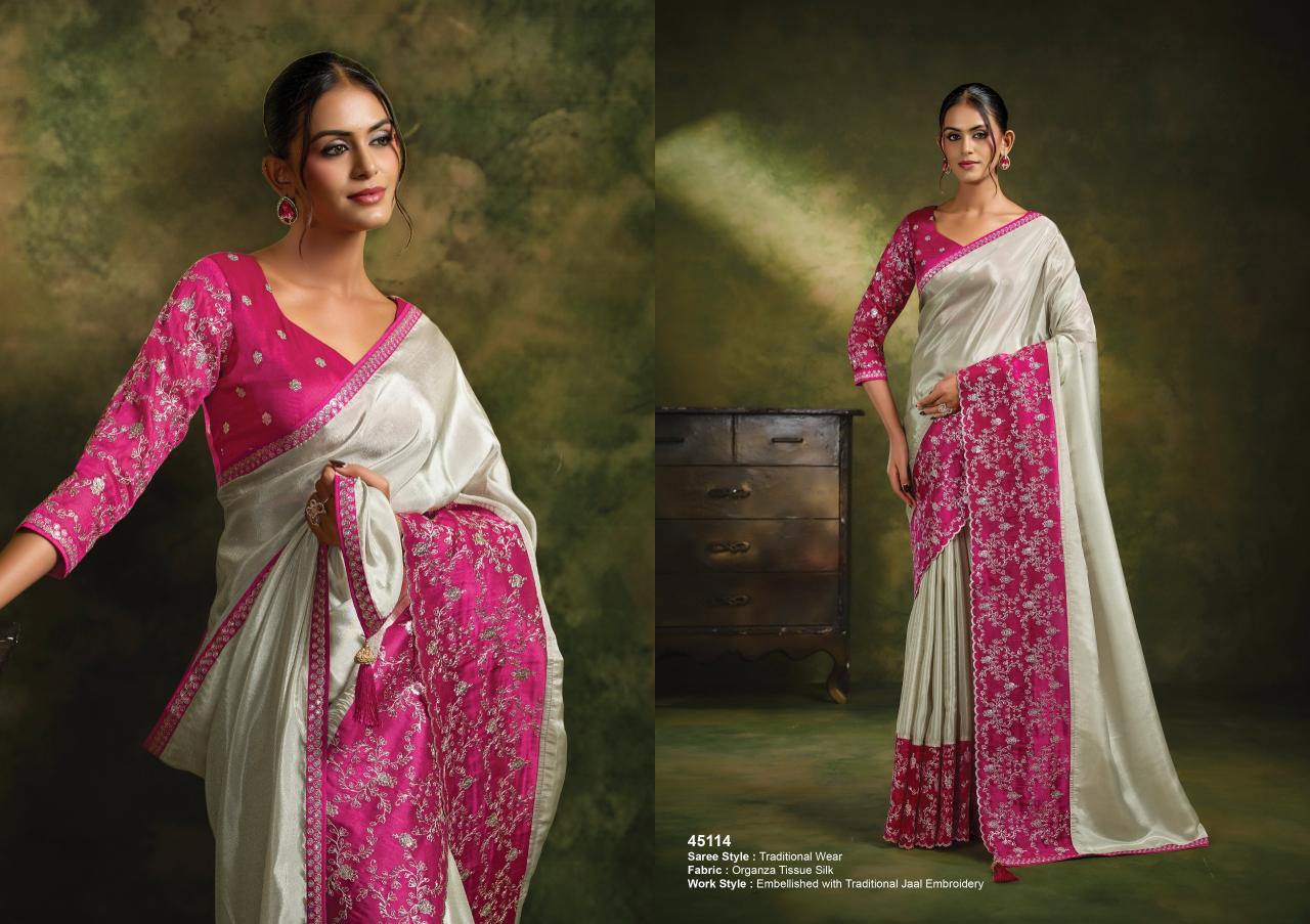 Mahotsav Norita 45100 Saadgi catalog fancy sarees wholesale market - Sanvari Fashion
