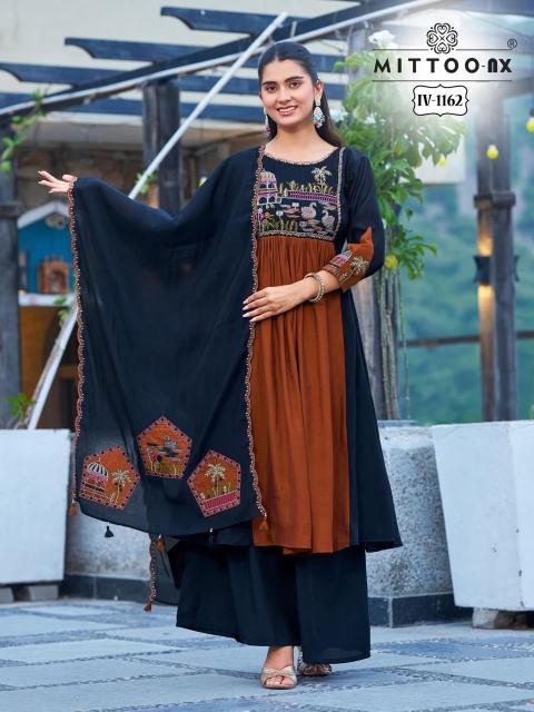 Mittoo IV 1161 & 1162 catalog best bangalore kurtis wholesaler - Sanvari Fashion
