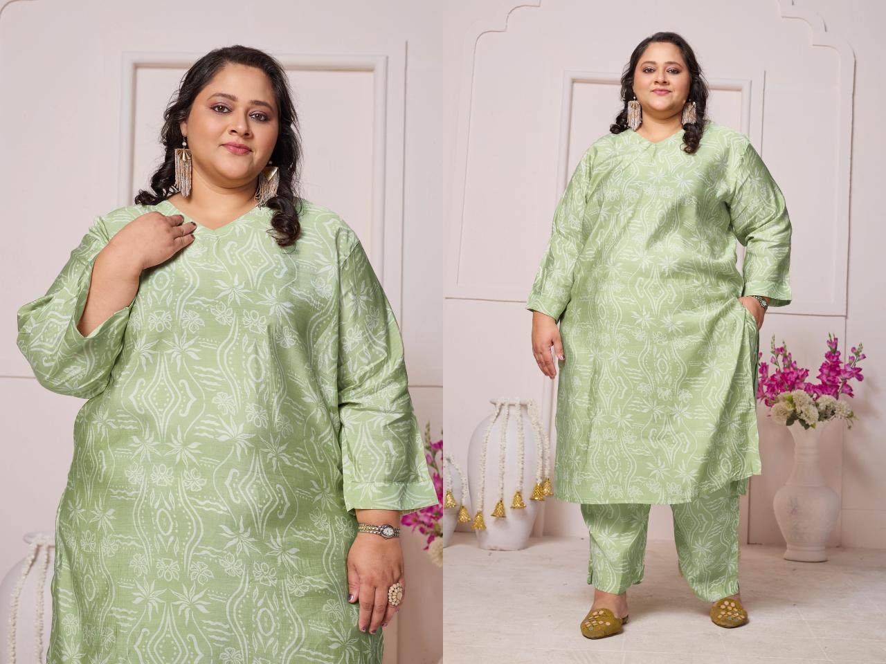 Moksh International Plus Size Co ord Set  Shisha Vol 1 catalog modest co ord sets plus size - Sanvari Fashion
