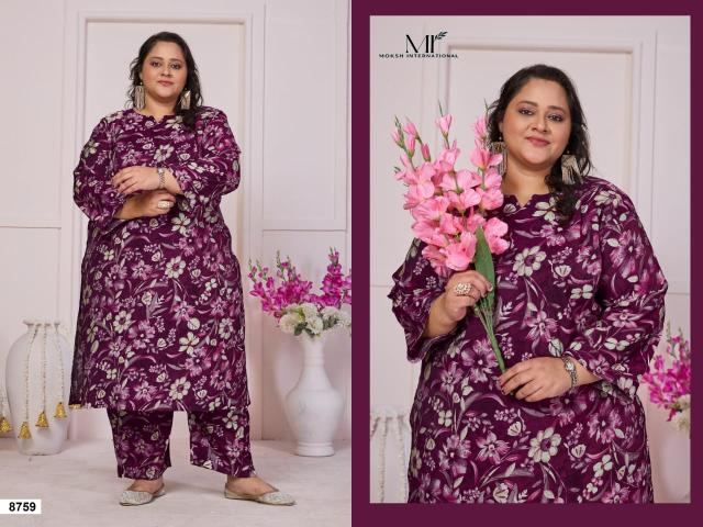 Moksh International Plus Size Co ord Set  Shisha Vol 2 catalog coord set manufacturers in delhi - Sanvari Fashion