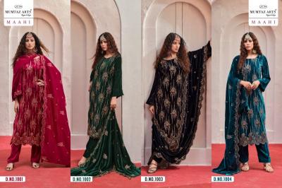 Mumtaz Arts Maahi catalog surat mumbai dress materials for sales whappa nuber - Sanvari Fashion