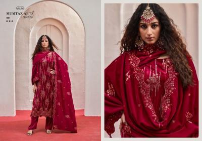 Mumtaz Arts Maahi catalog surat mumbai dress materials for sales whappa nuber - Sanvari Fashion
