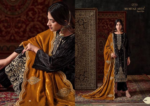 Mumtaz Arts Malika E Noor catalog karachi dress material in surat - Sanvari Fashion
