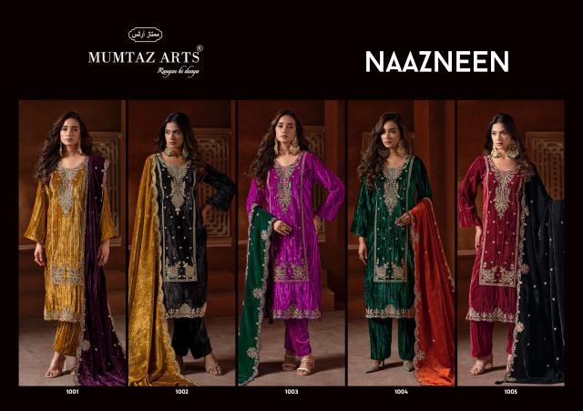 Mumtaz Arts Naazneen catalog wholesale market for dress material in bangalore - Sanvari Fashion