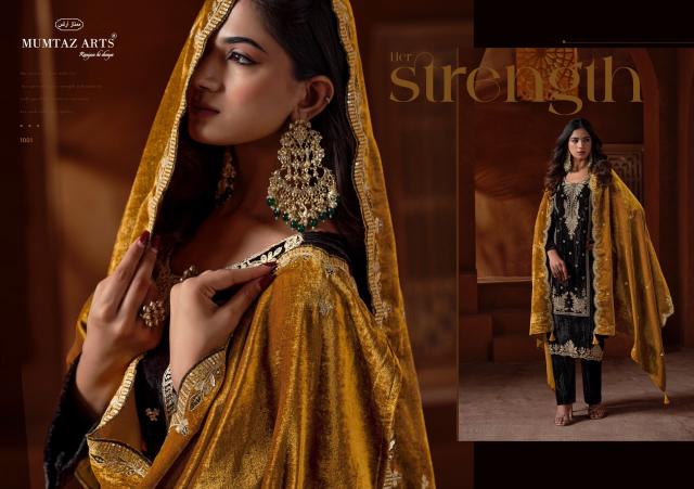 Mumtaz Arts Naazneen catalog wholesale market for dress material in bangalore - Sanvari Fashion