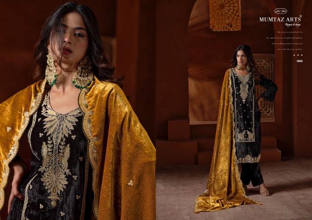 Mumtaz Arts Naazneen catalog wholesale market for dress material in bangalore - Sanvari Fashion
