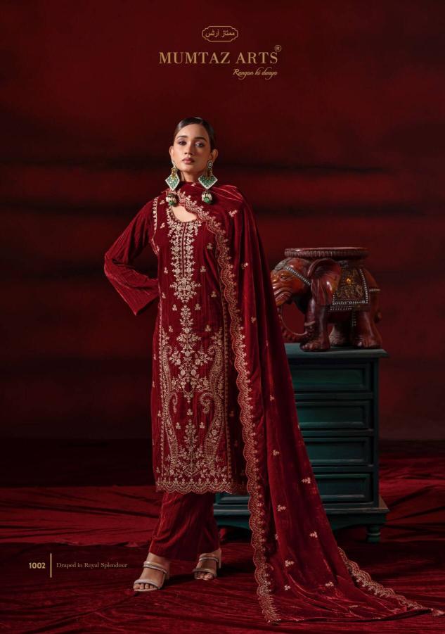 Mumtaz Arts Shehzaadi NX catalog wholesale market in ramanathapuram dress material - Sanvari Fashion
