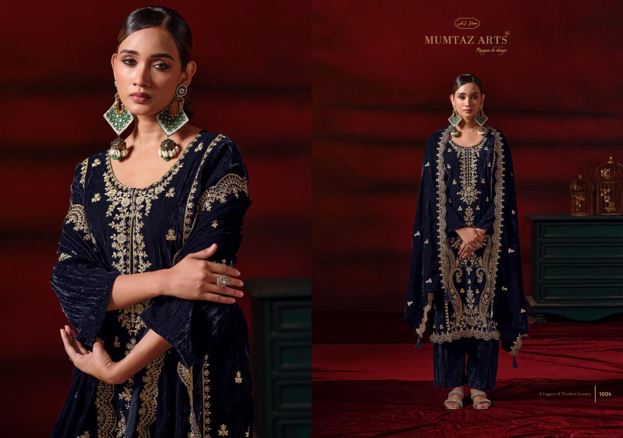 Mumtaz Arts Shehzaadi NX catalog wholesale market in ramanathapuram dress material - Sanvari Fashion
