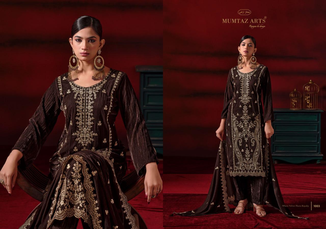 Mumtaz Arts Shehzaadi NX catalog wholesale market in ramanathapuram dress material - Sanvari Fashion