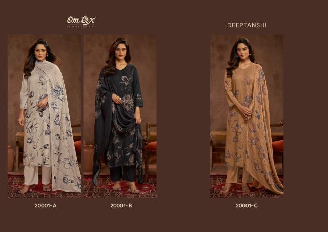 Omtex Deeptanshi catalog churidar salwar kameez wholesale market - Sanvari Fashion