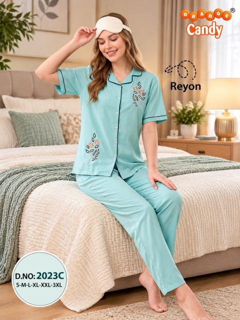 Orange Candy 2023 catalog nightwear business supplier - Sanvari Fashion