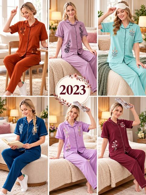 Orange Candy 2023 catalog nightwear business supplier - Sanvari Fashion