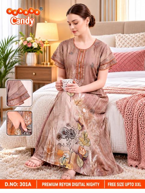 Orange Candy 301 catalog nightwear manufacturer - Sanvari Fashion