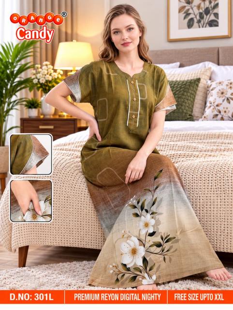 Orange Candy 301 catalog nightwear manufacturer - Sanvari Fashion