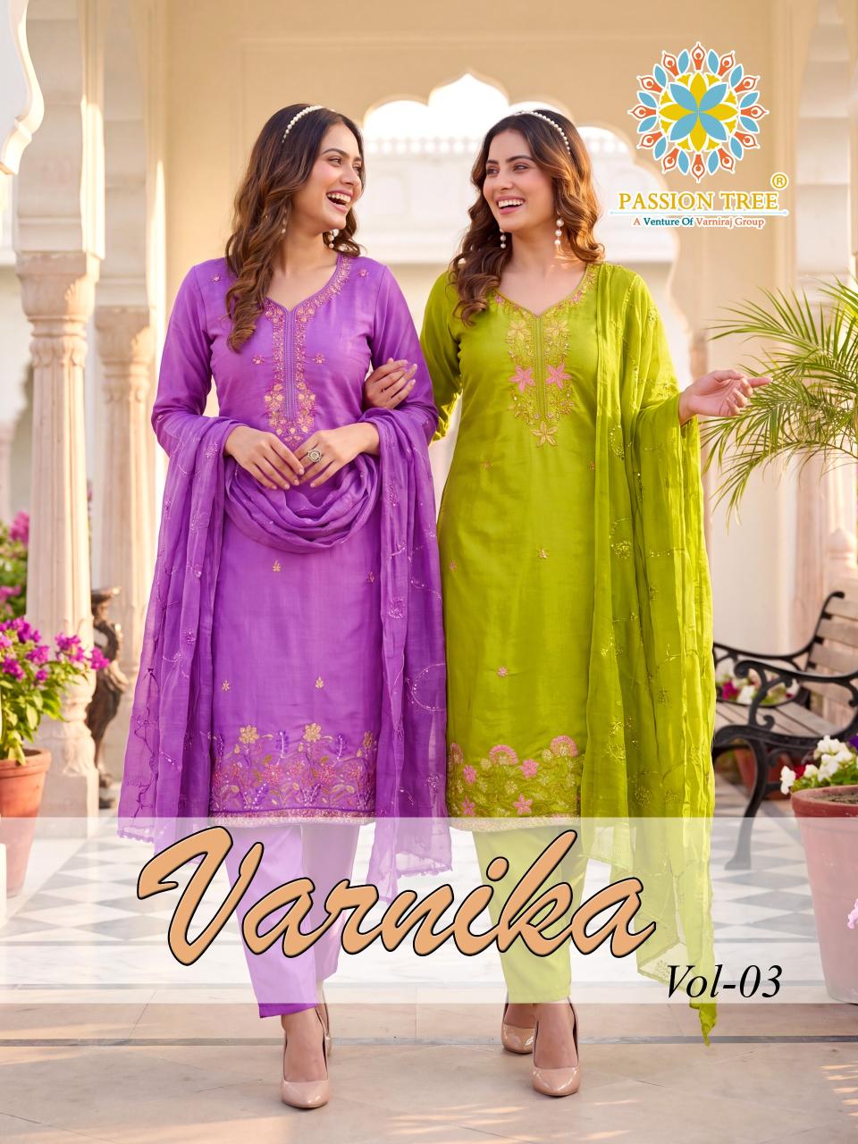 Passion Tree Varnika vol 3 catalog branded kurti wholesale online - Sanvari Fashion