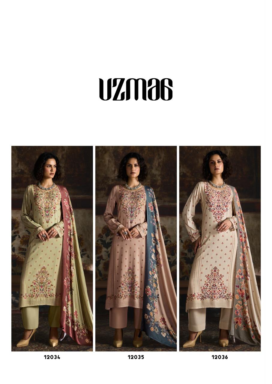 PRM Trendz Uzmaa catalog wholesale salwar kameez market in surat - Sanvari Fashion