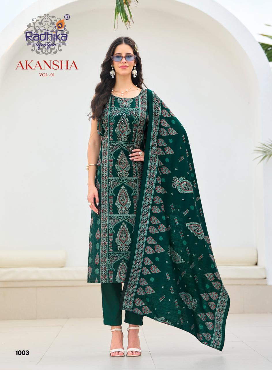 Radhika LifeStyle Akansha vol 1 catalog best branded kurtis wholesale websites - Sanvari Fashion