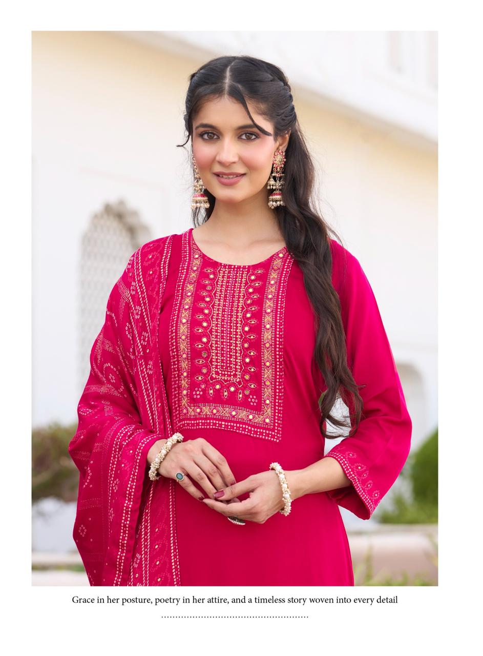 Radhika Lifestyle Akriti vol 2 catalog w kurtis for wholesale bangalore - Sanvari Fashion