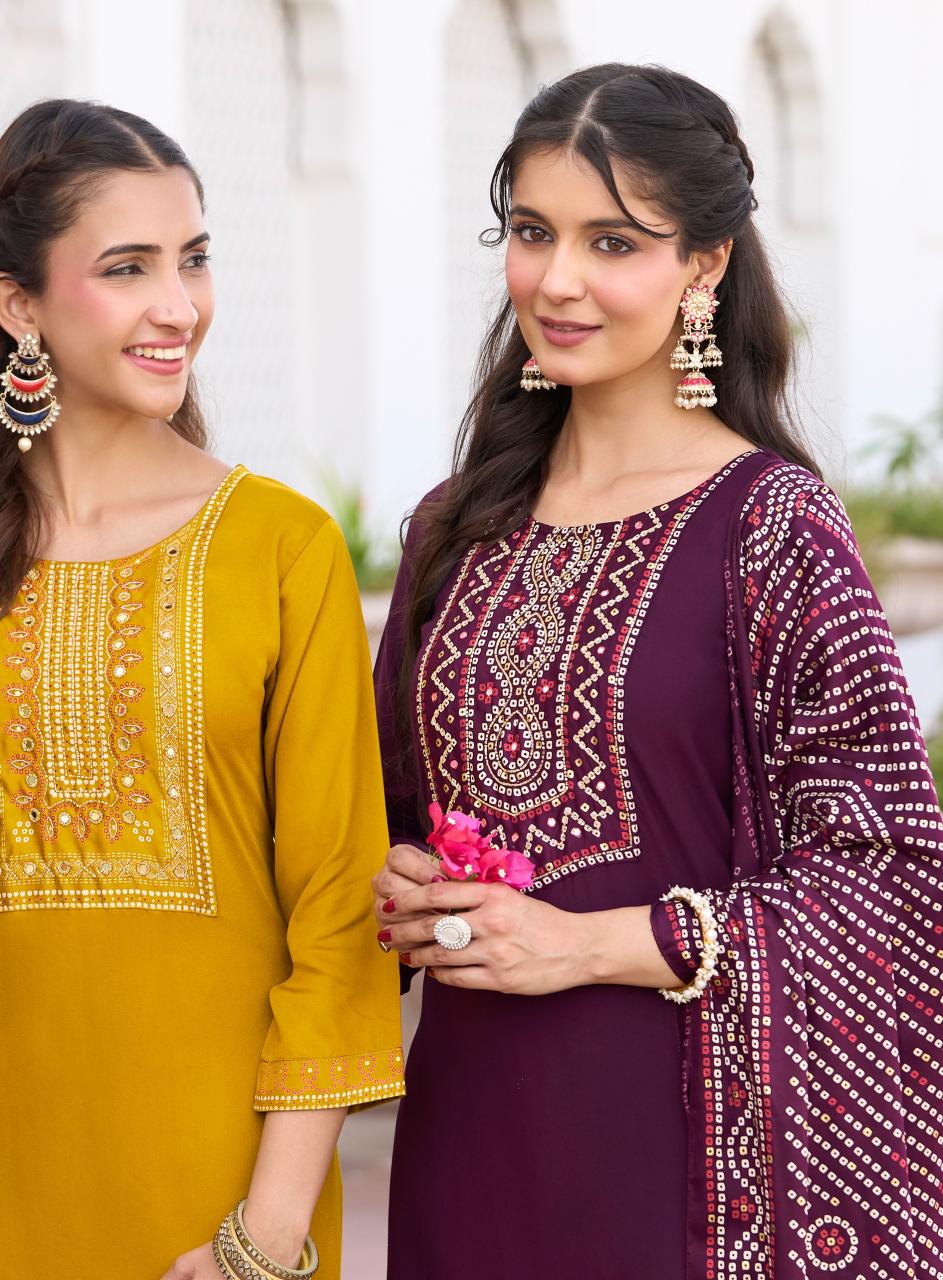 Radhika Lifestyle Akriti vol 2 catalog w kurtis for wholesale bangalore - Sanvari Fashion