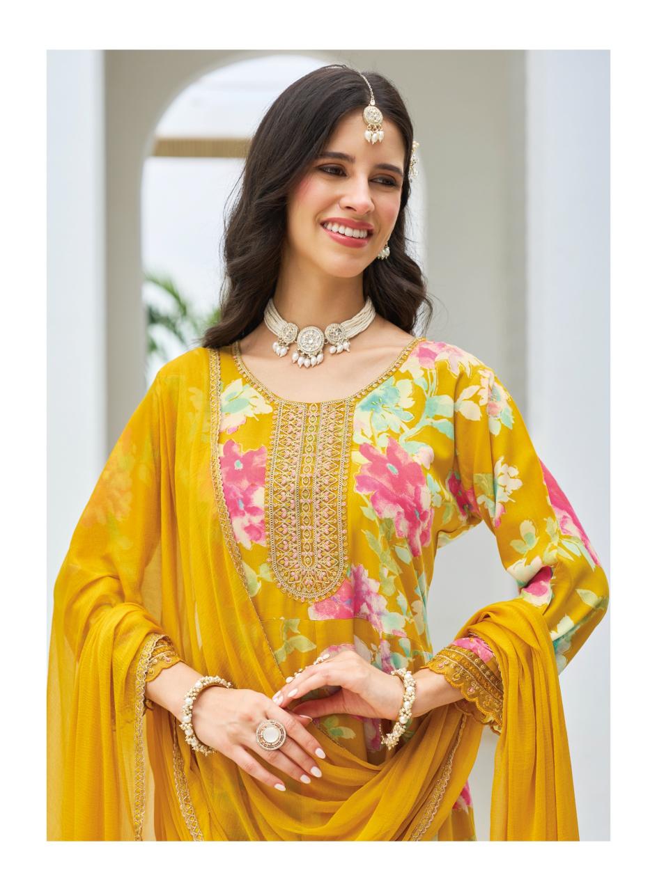 Radhika LifeStyle Anarkali Vol 8 Catalog new branded kurtis catalog wholesale - Sanvari Fashion
