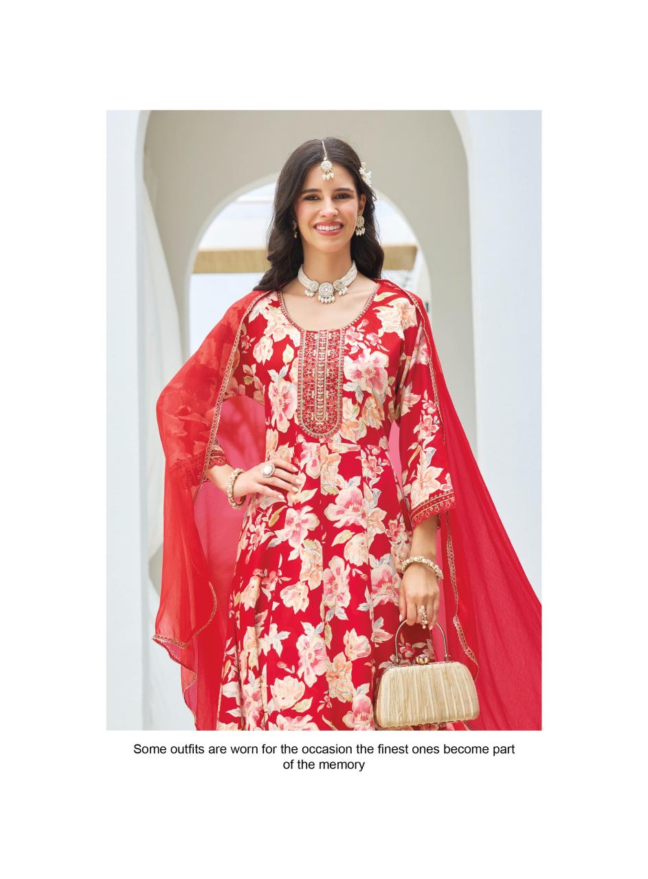 Radhika LifeStyle Anarkali Vol 8 Catalog new branded kurtis catalog wholesale - Sanvari Fashion