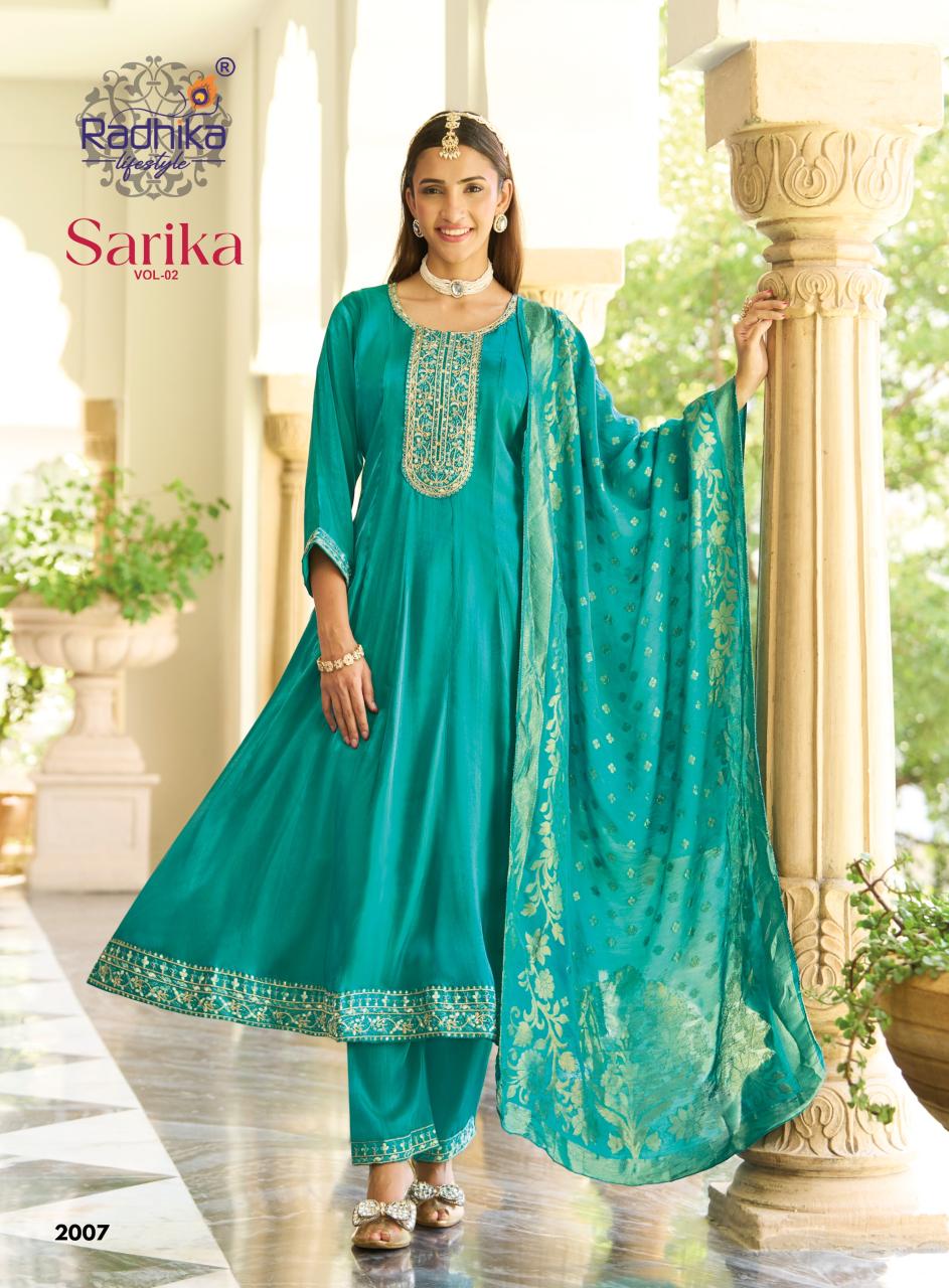 Radhika Lifestyle Sarika vol 2 catalog branded kurti wholesale in delhi - Sanvari Fashion