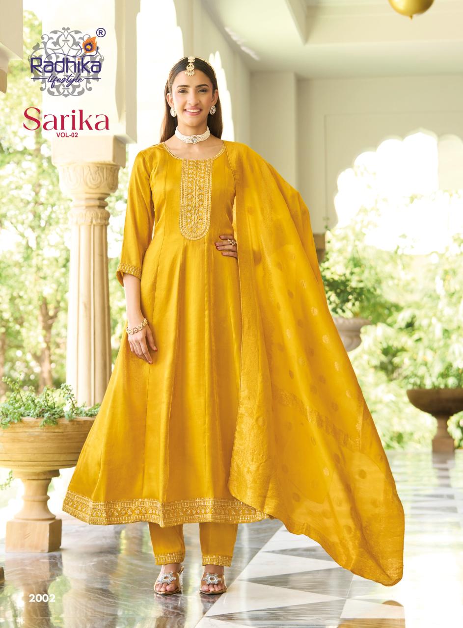 Radhika Lifestyle Sarika vol 2 catalog branded kurti wholesale in delhi - Sanvari Fashion