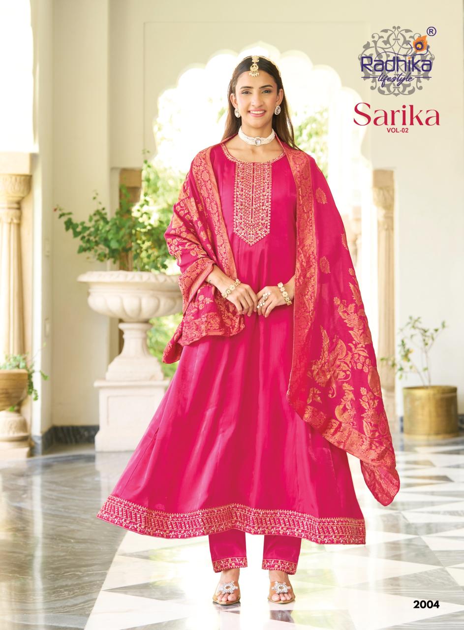 Radhika Lifestyle Sarika vol 2 catalog branded kurti wholesale in delhi - Sanvari Fashion