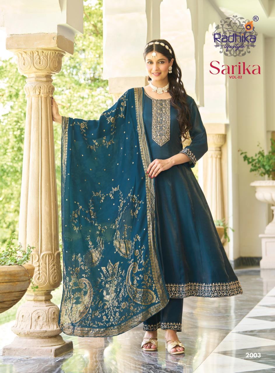 Radhika Lifestyle Sarika vol 2 catalog branded kurti wholesale in delhi - Sanvari Fashion