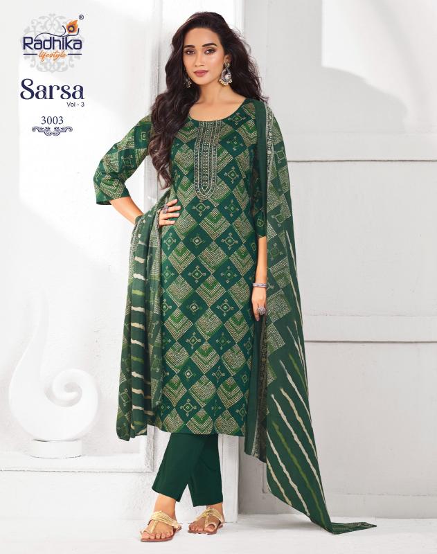 Radhika Lifestyle Sarsa vol 3 catalog delhi wholesale kurti market address - Sanvari Fashion