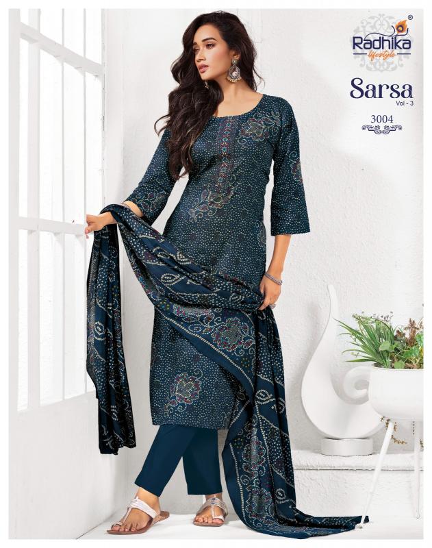 Radhika Lifestyle Sarsa vol 3 catalog delhi wholesale kurti market address - Sanvari Fashion
