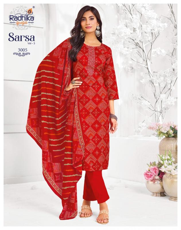 Radhika Lifestyle Sarsa vol 3 catalog delhi wholesale kurti market address - Sanvari Fashion