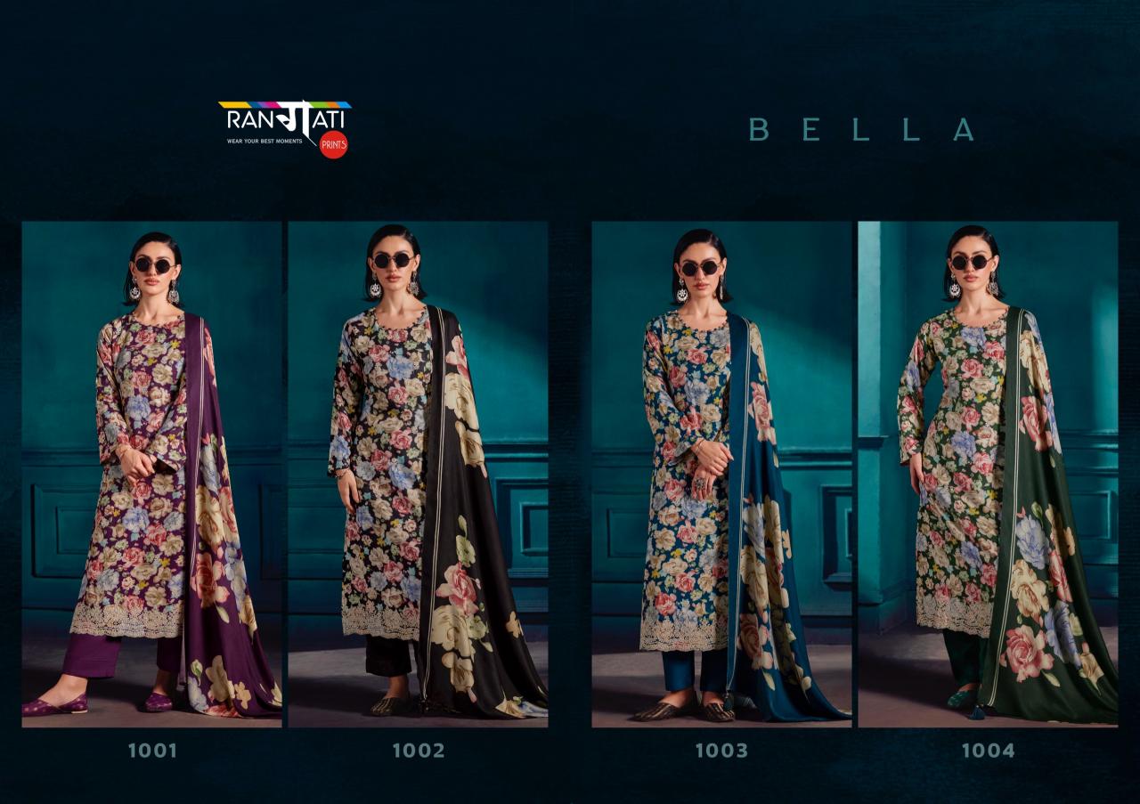 Rangati Bella catalog surat dress material wholesale market online - Sanvari Fashion