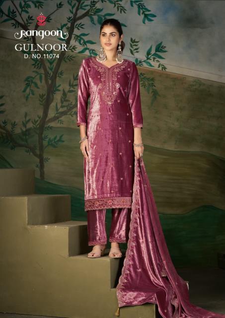 Rangoon Gulnoor catalog wholesale kurtis in amritsar - Sanvari Fashion