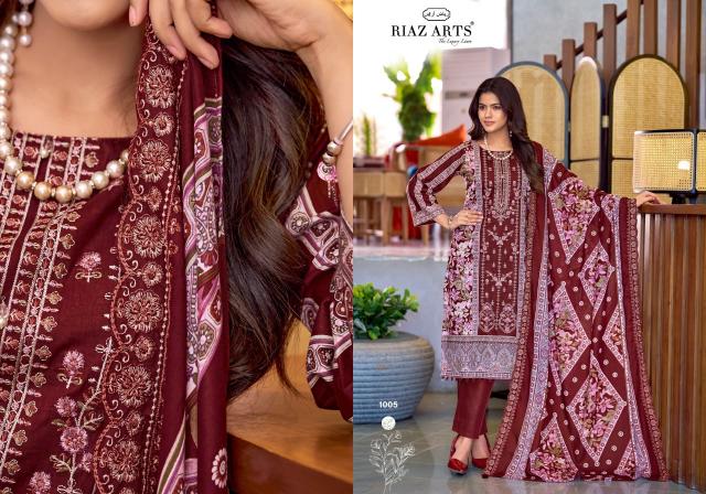 Riaz Arts Zeenat catalog surat wholesale market dress materials - Sanvari Fashion