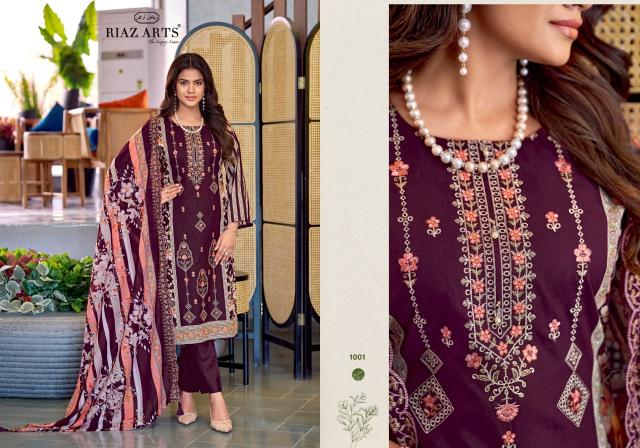 Riaz Arts Zeenat catalog surat wholesale market dress materials - Sanvari Fashion