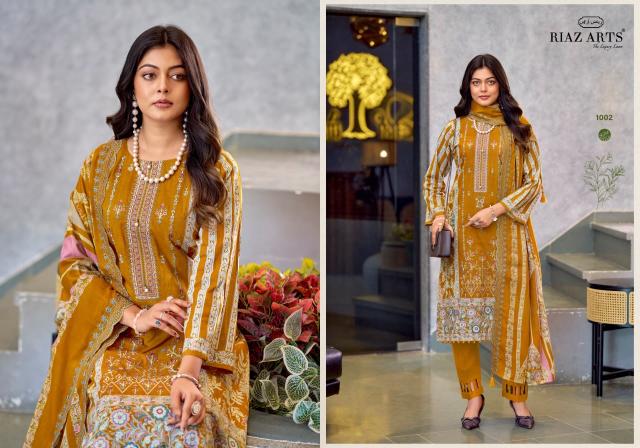 Riaz Arts Zeenat catalog surat wholesale market dress materials - Sanvari Fashion