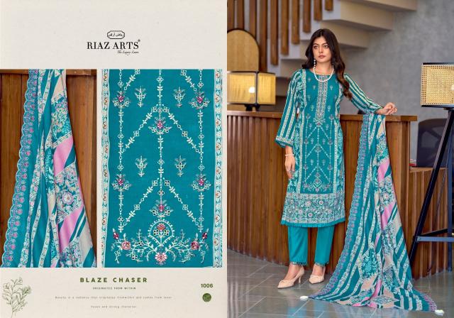 Riaz Arts Zeenat catalog surat wholesale market dress materials - Sanvari Fashion