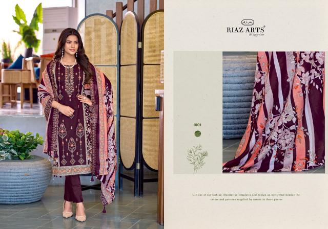 Riaz Arts Zeenat catalog surat wholesale market dress materials - Sanvari Fashion