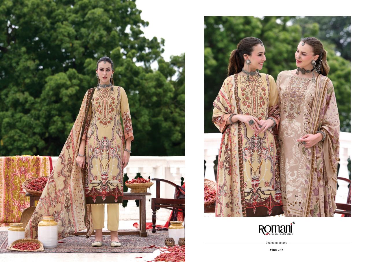 Romani Aarzu Vol 36 Nx catalog faymous dress material shop in surat - Sanvari Fashion
