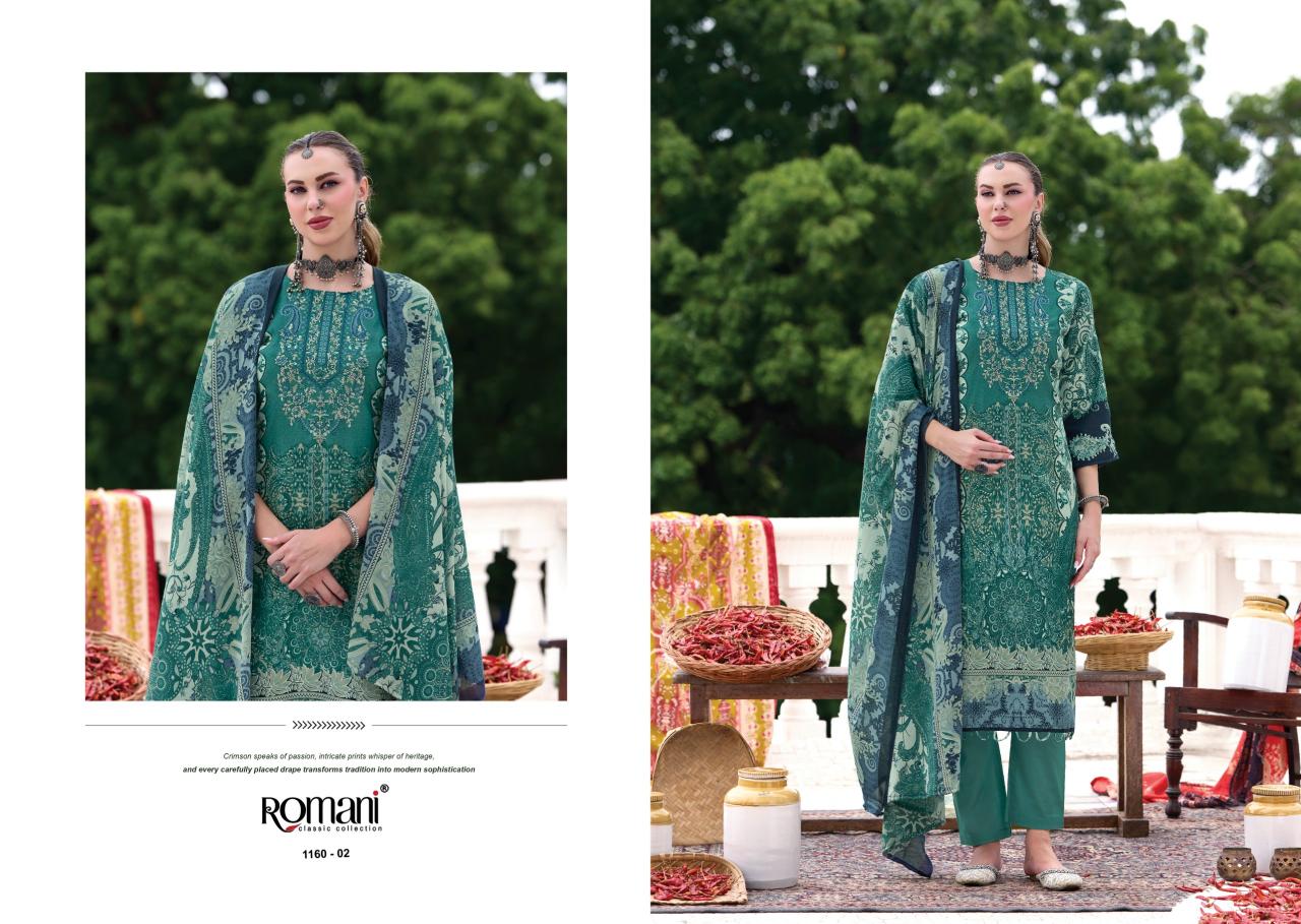 Romani Aarzu Vol 36 Nx catalog faymous dress material shop in surat - Sanvari Fashion