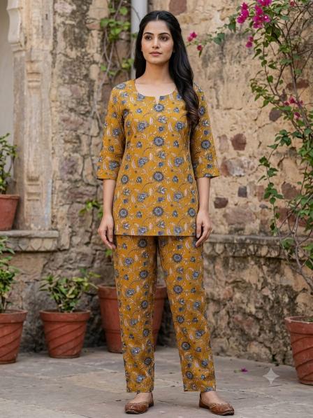 Sabella Cotton vol 752 catalog printed coord set wholesale - Sanvari Fashion